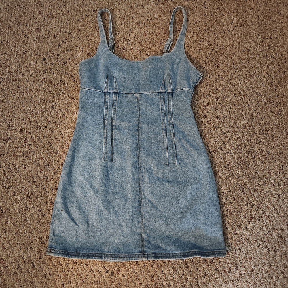 BDG Light Blue Denim Top